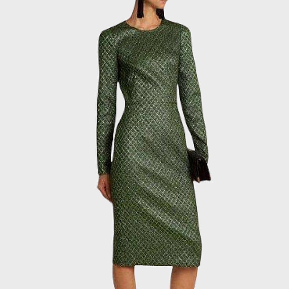 Dolce & Gabbana NWOT Metallic jacquard dress